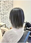 インナーシルバーの外ハネボブ