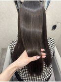 艶髪・グレージュカラー