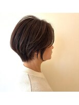 ニコラ(NICOLA) 白髪ぼかしカラーショート