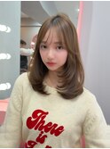 韓国レイヤー/原宿韓国ヘア/原宿/顔まわりカット/ロングレイヤー