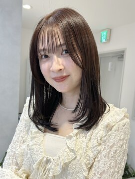 フォト イケブクロ(foto IKEBUKURO) ミディアムレイヤー/結べるレイヤー/顔まわりカット