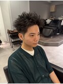 【メンズ】スパイキーパーマ