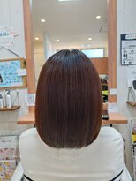 ユニティ 橋本店&nbsp;艶まとまりミディアムボブ【橋本/髪質改善】