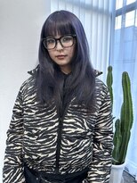 ジーナ(XENA)&nbsp;艶感ダークパープルにレイヤーで動きをプラス