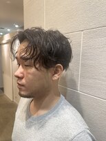 スカイ ビューレックス 丸の内店&nbsp;ツーブロック　センターパート　パーマスタイル
