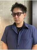 オトナの無造作ショートパーマ/今井咲良