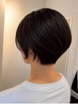 エイム ヘア リンク 長津田店(eim hair rink) 大人ショートボブ/丸みショート/暗髪/耳かけ【長津田/髪質改善】