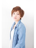 ナチュラルショート×アッシュベージュ☆３０代４０代５０代