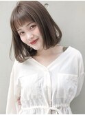 まとまるボブ 艶髪