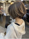 骨格に合わせたショート