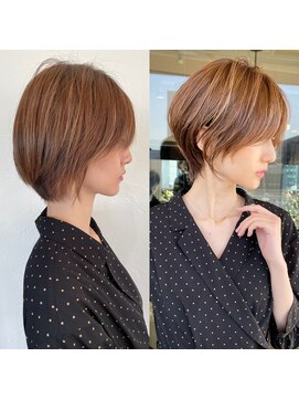 バンプ ギンザ(BUMP GINZA) 横顔美人×絶壁解消×大人上質ショート【安野】