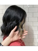 ループウエスト(LOOP WEST)&nbsp;ブルーブラック×インナーベージュ