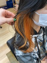 オーシャン(Ocean)&nbsp;［OCEAN Hair&Life 水田成美］大人気オレンジ×インナーカラー★