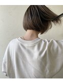 バレイヤージュ×ボブ