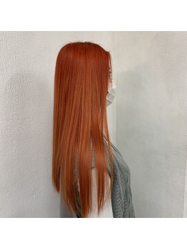 ヘアー アレス(hair ales) ハイトーンオレンジ オレンジカラー アプリコットオレンジ