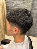 定番ツーブロックショート 原宿/床屋/メンズカット/バーバー