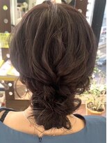 レモーリア 十日市店&nbsp;【レモーリア】お客様スタイル　ふるゆわシニオンヘア