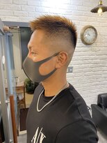 ニューモヘアー 立川(Pneumo hair) スキンフェード×カラー^ ^