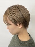 【外国人風】束感ショート×ハイトーン/新越谷 南越谷