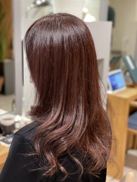 ヘアーサロン エムプラス ヨツバコ店(HAIR SALON M.PLUS) ピンクブラウン