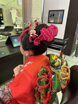 ヴィサージュ(VISAGE) 七五三 日本髪