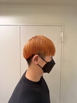 エイト新宿店(EIGHT shinjuku) ツーブロオレンジ◎