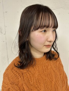 シーバイサイン(sea by Sign) ラベンダーブラウン/ミディアム/ゆる巻き