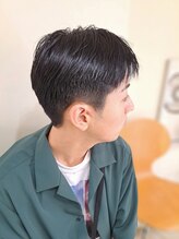 ヘアデザイニング ズーム 飯田橋店(hairdesigning Zoom) 10代20代30代：爽やかメンズカット
