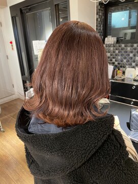 ブリング バイ スノードロップ 吉祥寺(BRING by Snowdrop) 前髪/マチルダボブ/ピンクベージュ/インナーグレージュ/吉祥寺