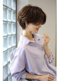 大人ショートボブスタイル