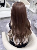 ミディアム→ロング