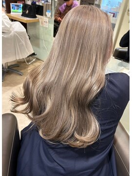 エヌアンドエーコンティ(N&A CONTi) 大人可愛いハイトーン髪質改善カラー/ダブルカラー/ハイライト