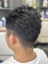 へあーさろんふじわら ソフトモヒカンツーブロック