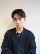 ニコ トウキョウ 渋谷(nico TOKYO)&nbsp;センターパート/ニュアンスパーマ/メンズカット