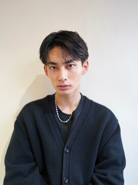 ニコ トウキョウ 渋谷(nico TOKYO) センターパート/ニュアンスパーマ/メンズカット