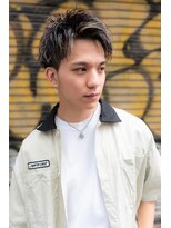 ハバナ 渋谷(HAVANA)&nbsp;アッシュブラック/マッシュパーマ/刈り上げ/ツーブロック