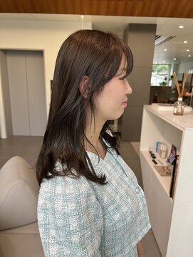 ローレンアオ(LOREN AO) ダブルカラー/ベージュカラー/オリーブ/マロンベージュ/