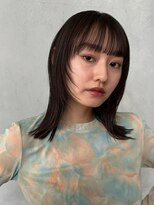 ノイ(noi)&nbsp;顔周りレイヤーカットくびれヘアミルクティーベージュカラー