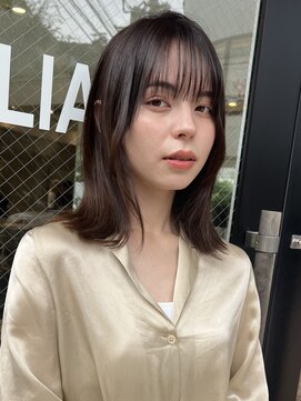 リアンカ(LIANCA) 【LIANCA】くびれヘア/イルミナグレージュカラー