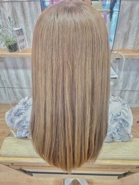 ヘアショップエヌアンドエー 久喜店(hairshop N&A) おしゃれ女子のハイトーンカラー 髪質改善ケアTr