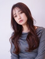 ケアリー 大日(Carelly)&nbsp;ミディアムレイヤー/大人可愛い/髪質改善/シースルーバング