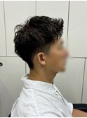短髪ショート/メンズカット/アップバングショート