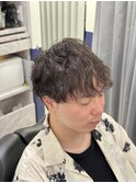 メンズスパイラルパーマ