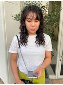 スパイラルパーマ