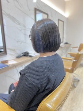 ラポールヘアー(rapport hair) 大人ボブ×インナーカラー＊