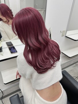 レブ 心斎橋(REV.) 前髪/アンブレラカラー/こなれミディ/イメチェン/ウェーブパーマ