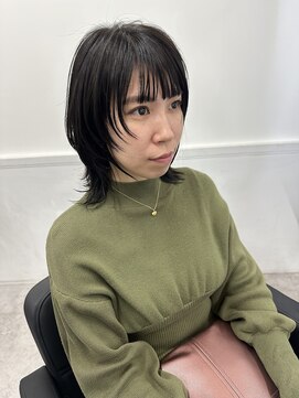 グランドライン(GRAND LINE) ウルフ　レイヤー　フェイスレイヤー　小顔