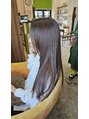 アトリエ エス atelier es HAIRDESIGN&nbsp;髪質改善は回数を重ねるごとに実感できる内容（写真は３回目）