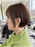ショートカット×ひし形ショートボブ×髪質改善30代40代50代
