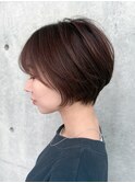 ●杉浦イメチェン外ハネボブ美髪ワイドバングレイヤーショート10